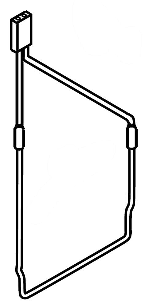 Part #w10140160, Refrigerator Defrost Heater / 18.50 x 9.00 x 1.00