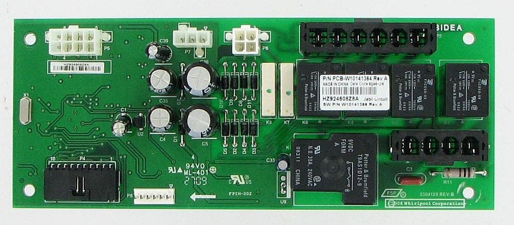 Part #wpw10141364R, Refurbished Ice Maker Electronic Control Board (Replaces W10141364R) / 9.50 x 9.50 x 0.50