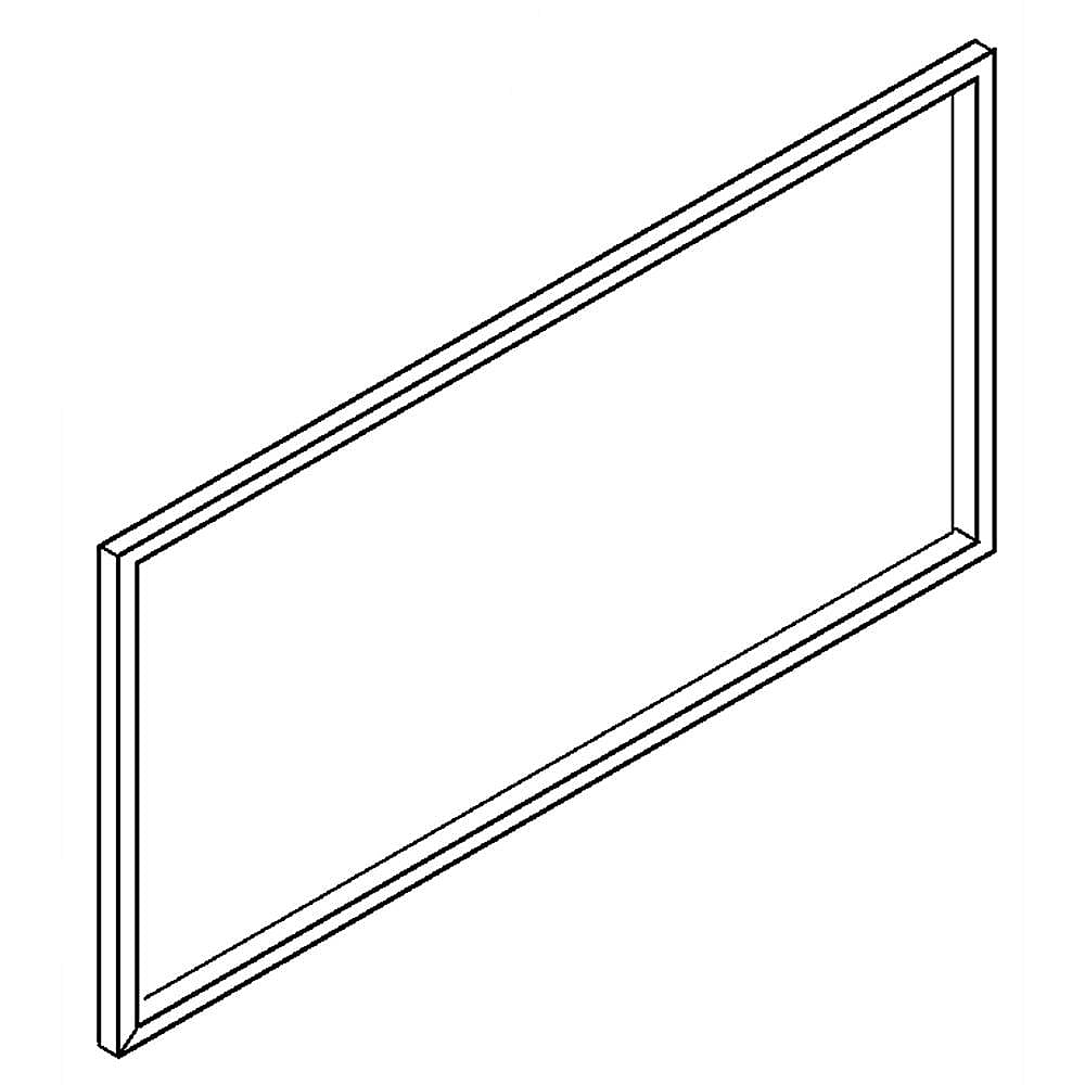 Part #w11624996, Refrigerator Freezer Door Gasket (Replaces W10144009) / 30.25 x 27.00 x 2.50