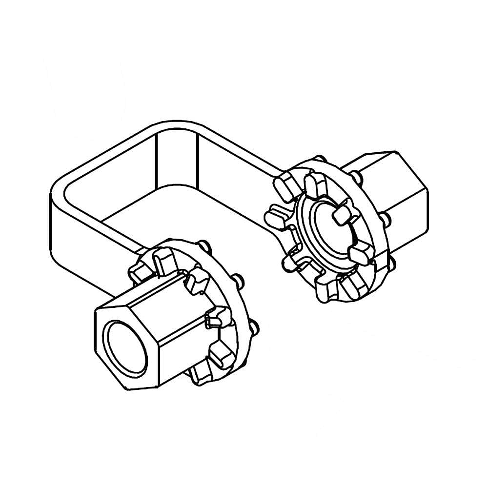 Part #w10151687, Refrigerator Grommet / 5.00 x 1.00 x 1.00