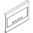 Refrigerator Escutcheon for Kenmore 10658039802 - Part W10159765