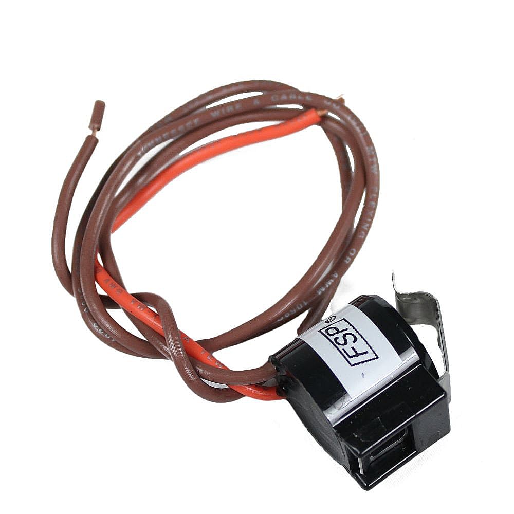 Part #wpw10165425, Refrigerator Defrost Bi-Metal Thermostat (Replaces W10165425) / 2.75 x 2.75 x 1.00