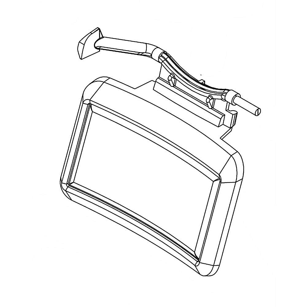 KitchenAid Part #w10170831, Refrigerator Pad | 3.00 x 2.00 x 3.00