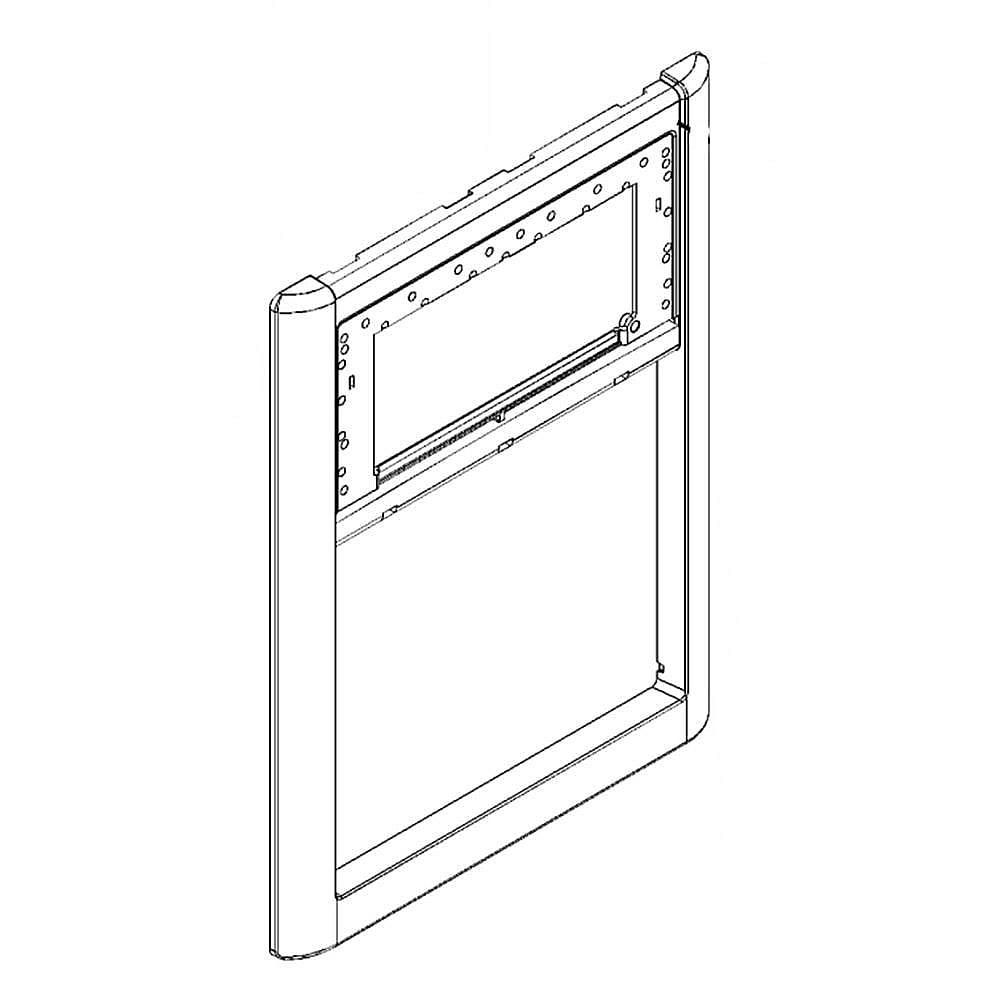 Photo of Kenmore Part #w10171988, Refrigerator Cover | 13.38 x 14.56 x 0.69 from Repair Parts Direct