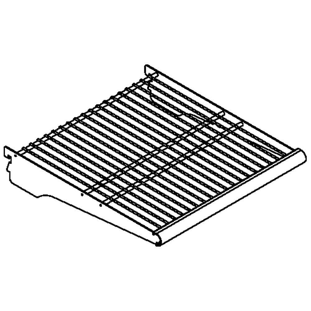 Part #w10175905, Refrigerator Shelf Wire / 14.00 x 12.00 x 2.00