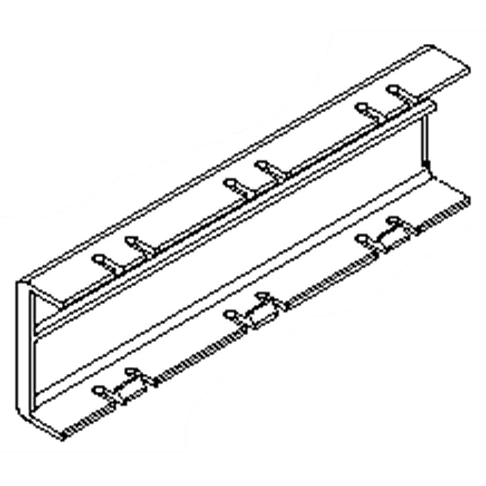 Maytag Part #w10180310, Refrigerator Cover | 6.00 x 1.00 x 2.00