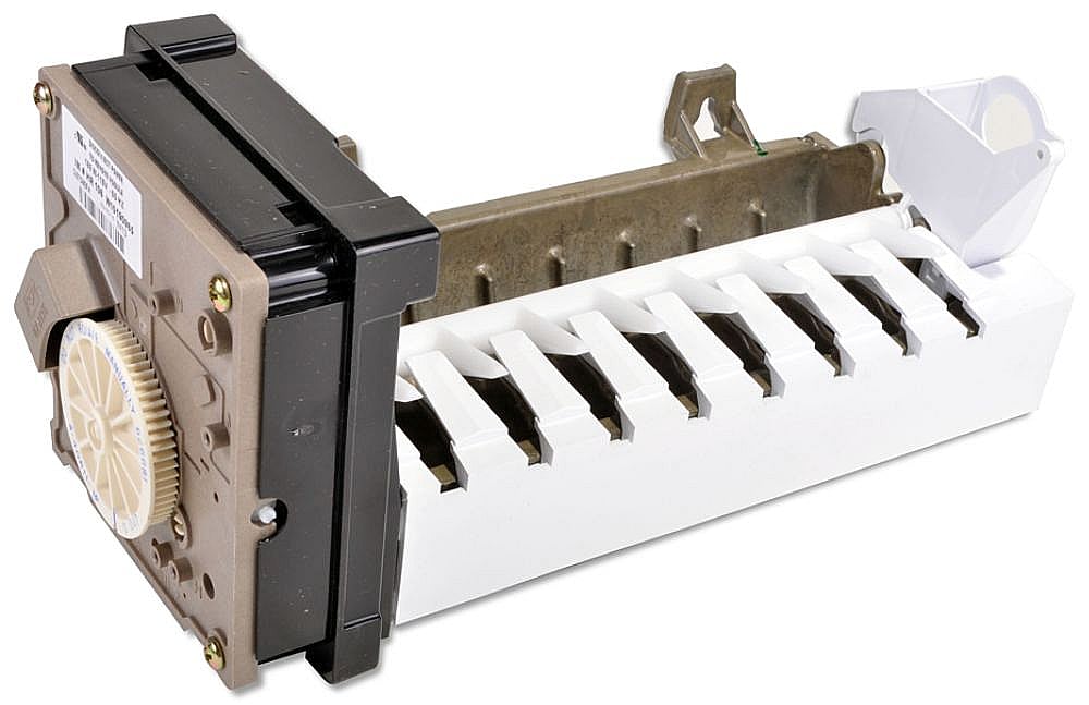 Part #wpw10190965, Whirlpool Refrigerator Ice Maker (Replaces W10190965, W11381372) / 12.00 x 5.50 x 5.00
