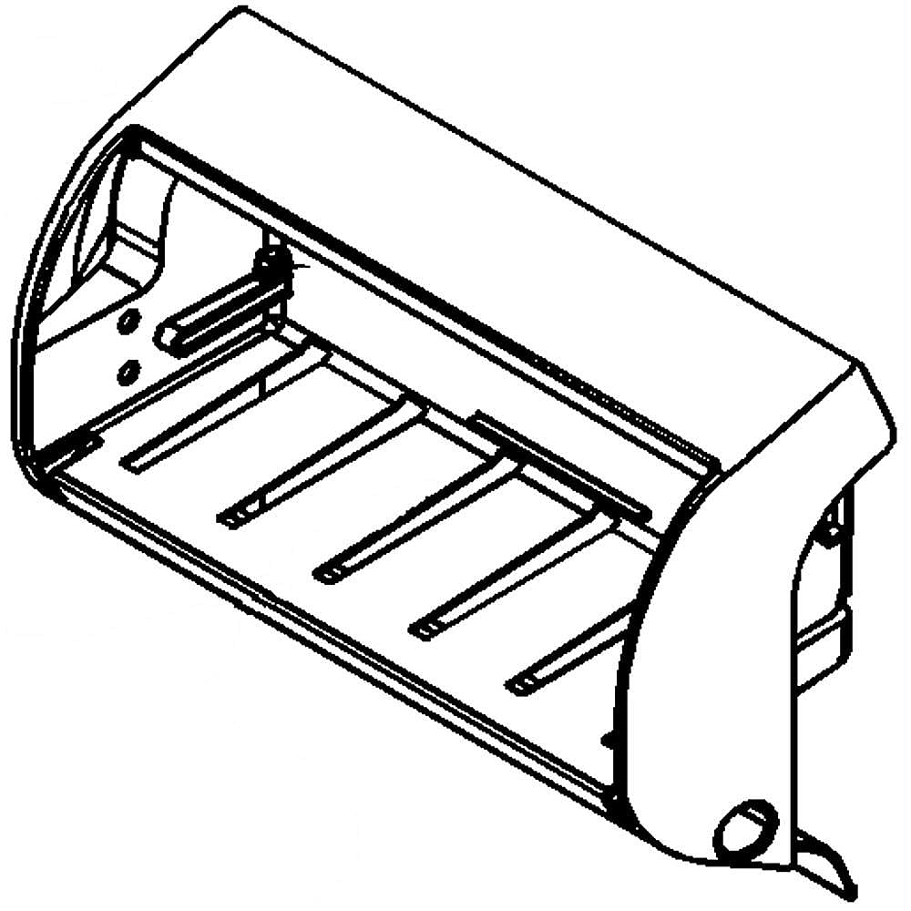 Part #w10196104, Refrigerator Chiller Frame / 5.00 x 5.00 x 5.00