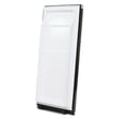 Refrigerator Door Assembly (black) for Maytag MFD2562VEW10 - Part W10200711