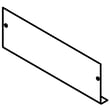 Refrigerator Cover for KitchenAid KDDC24RVS00 - Part W10204647