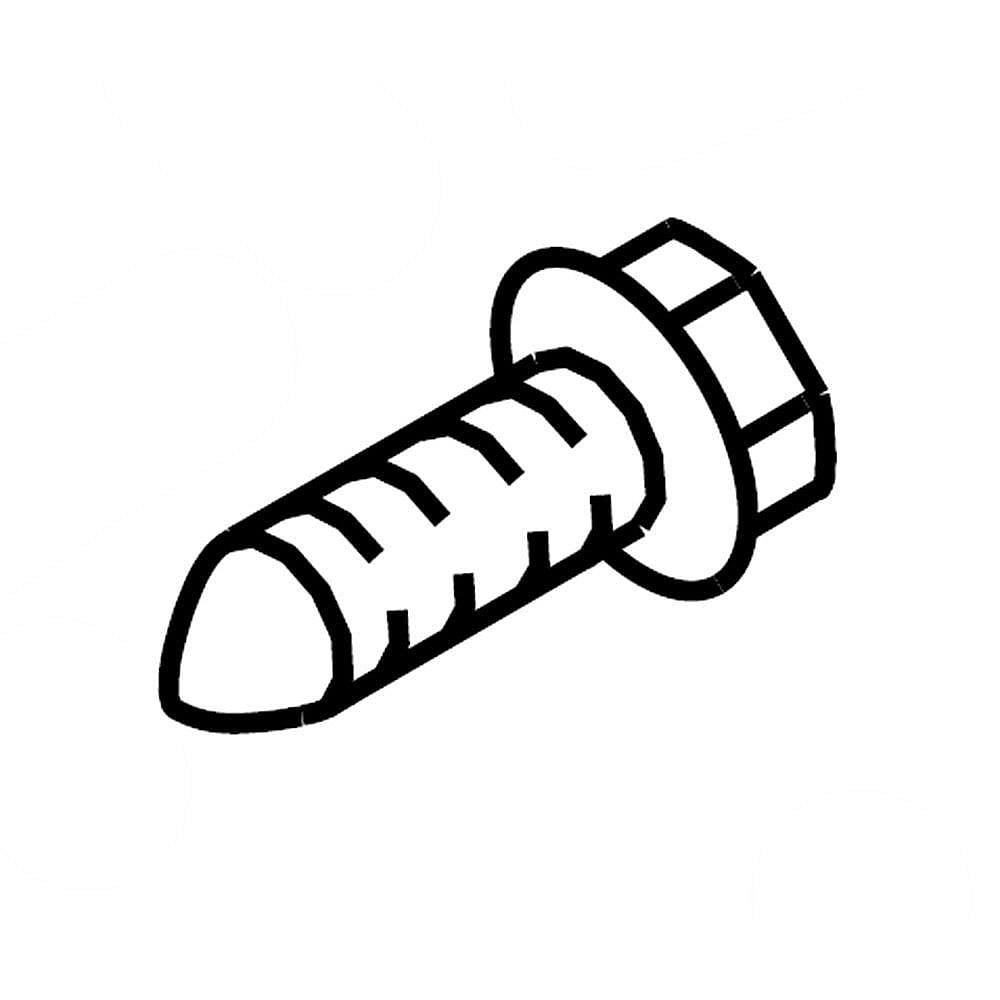Whirlpool Part #w10204809, Screw | 1.00 x 1.00 x 1.00