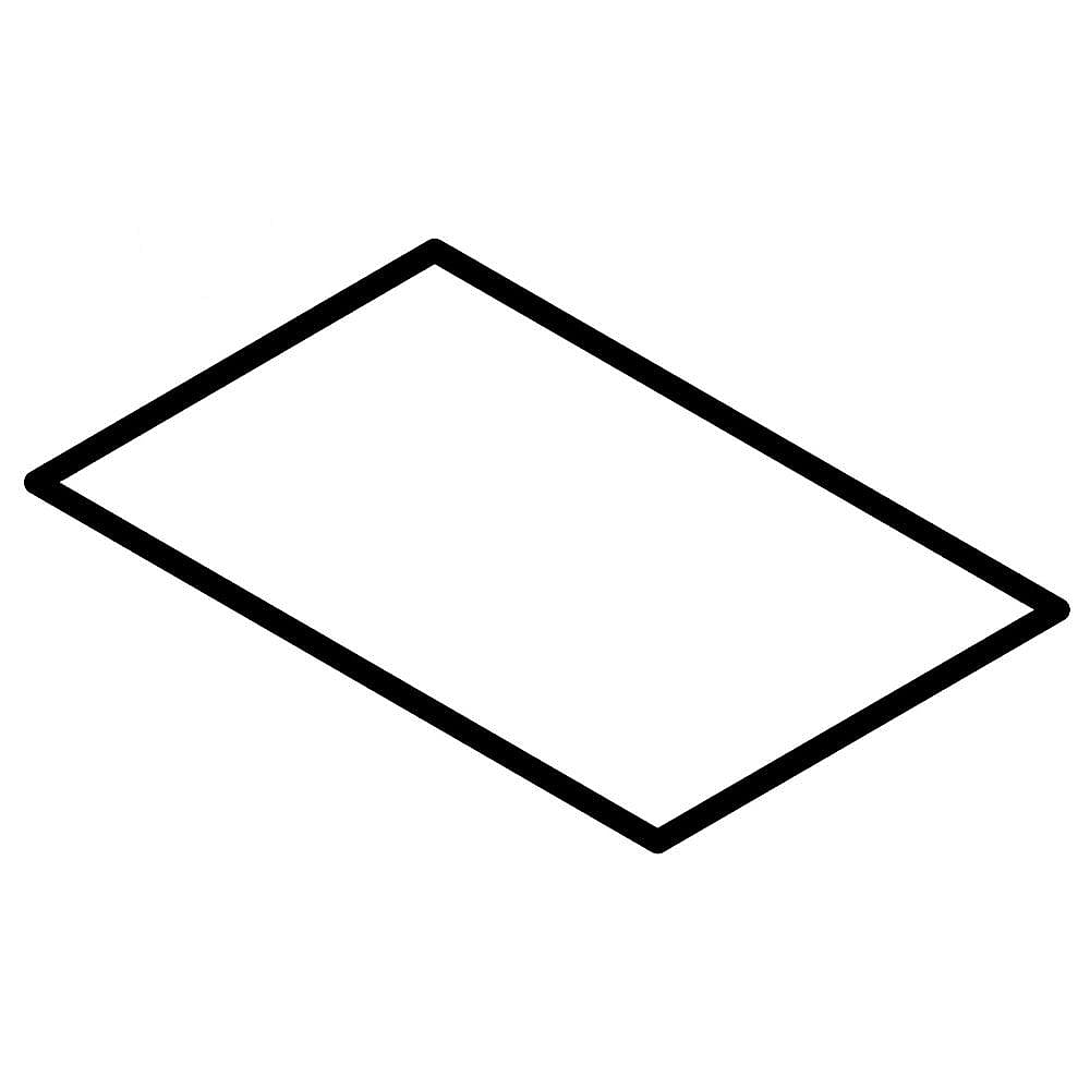 Part #w10205062, Refrigerator Wire Cover / 2.75 x 1.75 x 0.05
