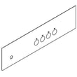 Overlay for KitchenAid KUIC18NNTS4 - Part W10206463