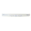 Refrigerator Control Panel Overlay for Whirlpool EB9FVBRWS02 - Part W10207256
