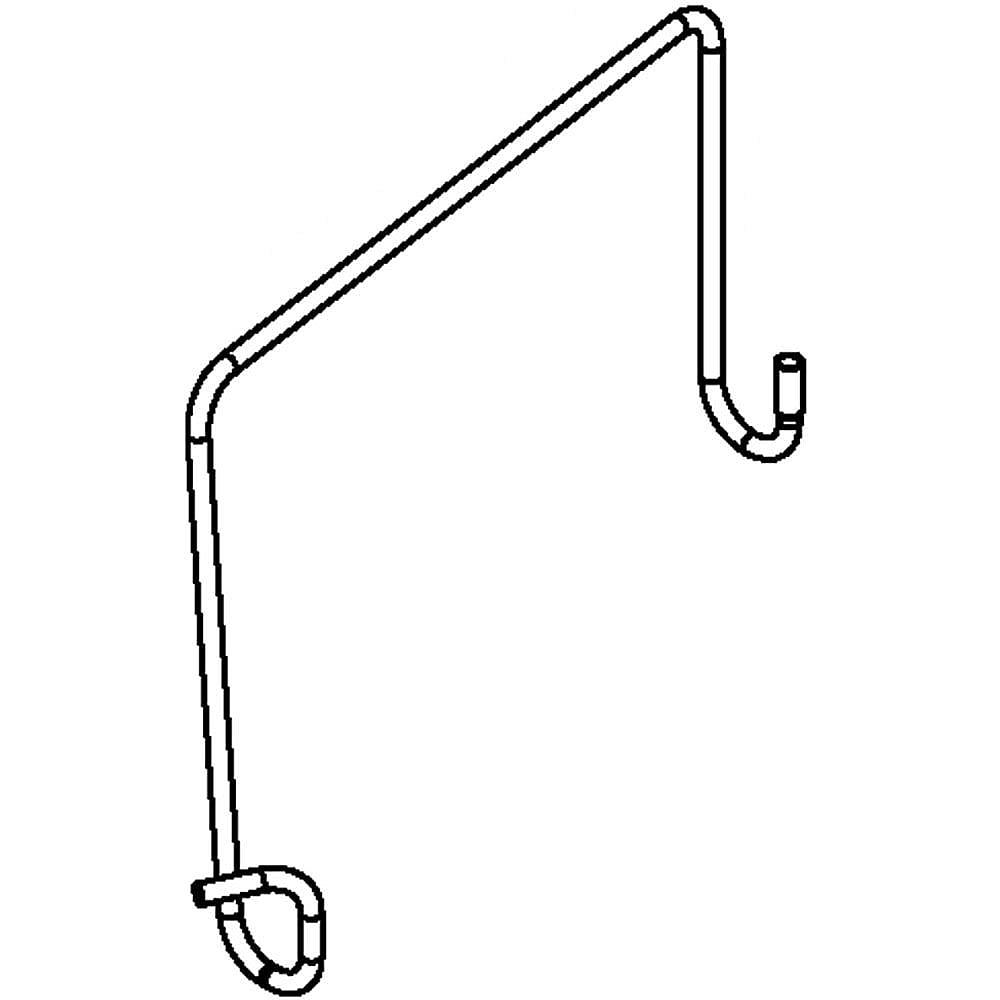 Part #w10209727, Inglis Refrigerator Extension Tube / 12.00 x 6.00 x 2.00