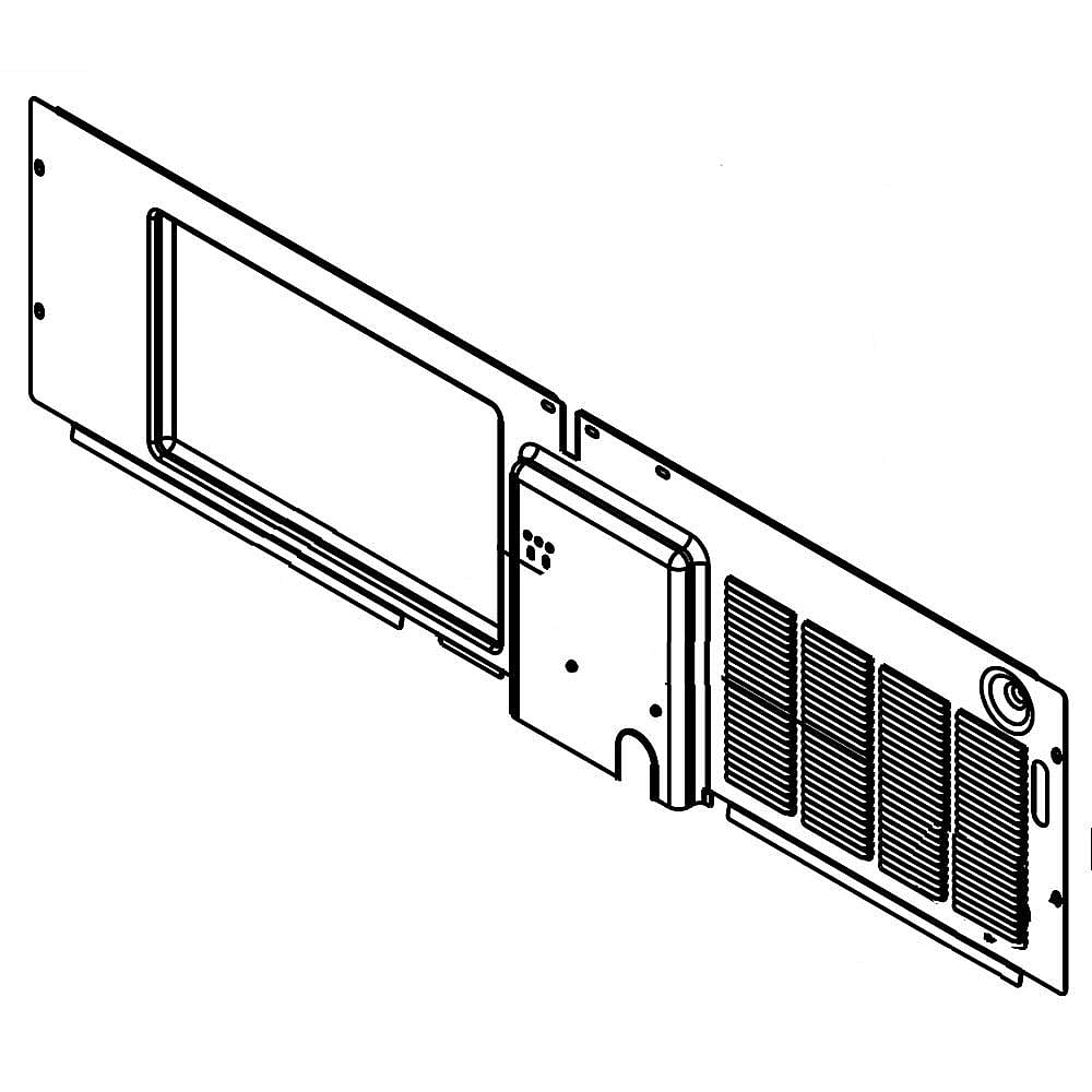 Photo of Kenmore Part #w10211854, Refrigerator Cover | 12.00 x 10.00 x 12.00 from Repair Parts Direct
