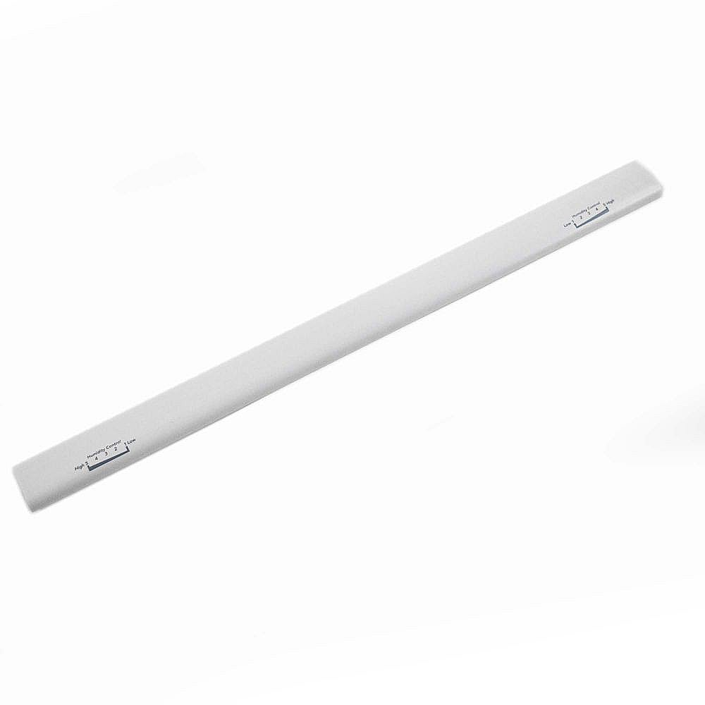 Part #w10231483, Refrigerator Crisper Drawer Humidity Control / 27.60 x 2.00 x 0.50