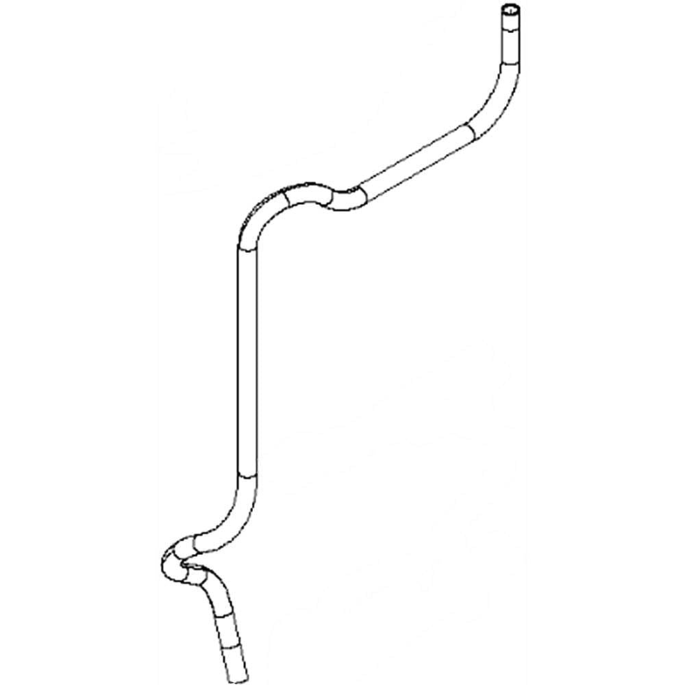 Part #w10245518, Refrigerator Drain Tube / 13.00 x 0.50 x 0.50