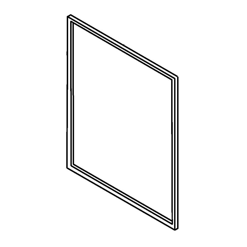 Part #w10249195, Kitchenaid Refrigerator Door Gasket (Replaces W10171475, W11406600) / 39.00 x 31.25 x 0.75