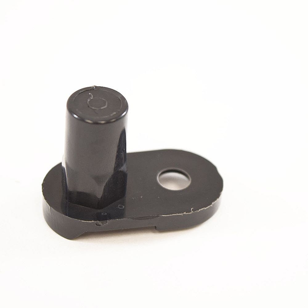 Part #wpw10257201, Refrigerator Door Closer Cam, Upper (Black) (Replaces W10257201) / 1.62 x 0.87 x 0.25