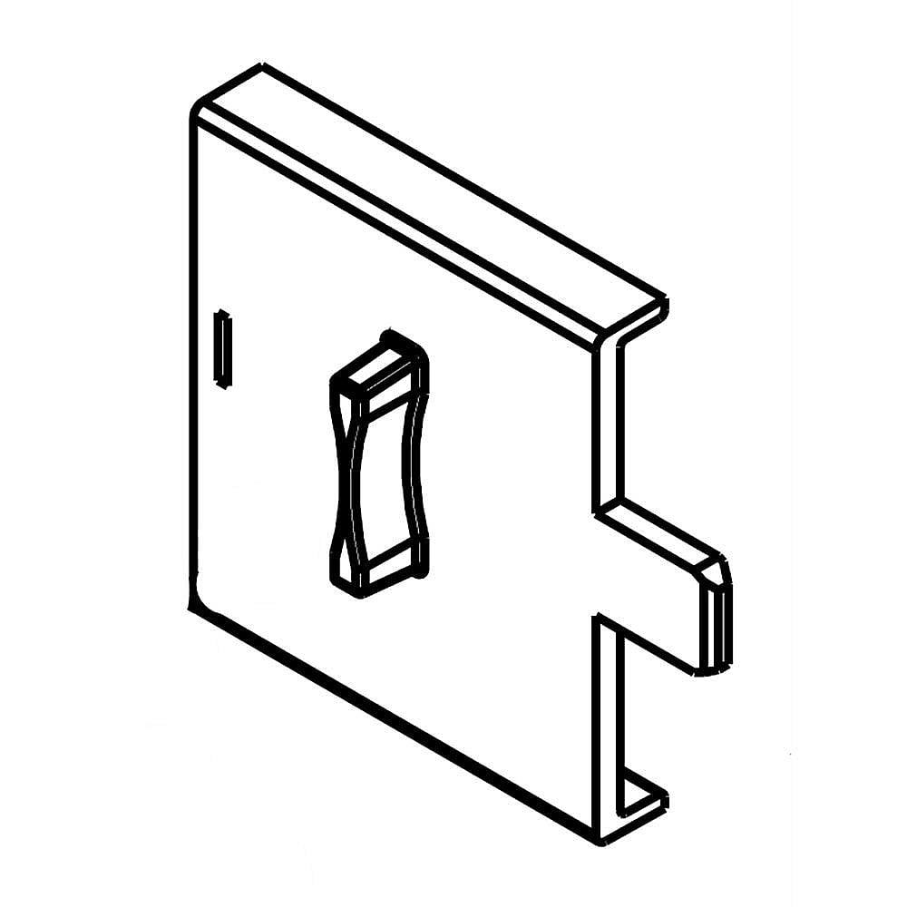 Kenmore Part #w10258540, Ice Maker Slide | 4.25 x 4.00 x 4.25