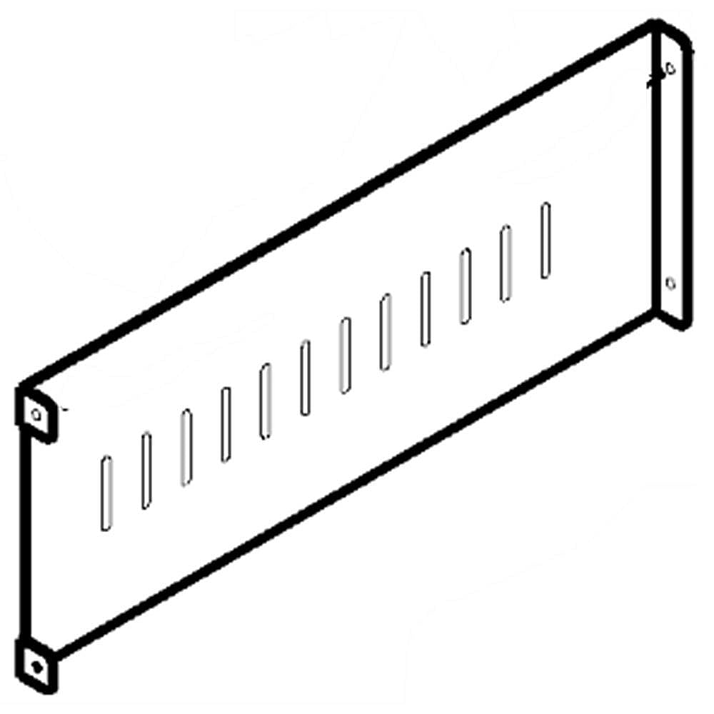 KitchenAid Part #w10270486, Refrigerator Drawer Partition | 16.00 x 6.00 x 1.00