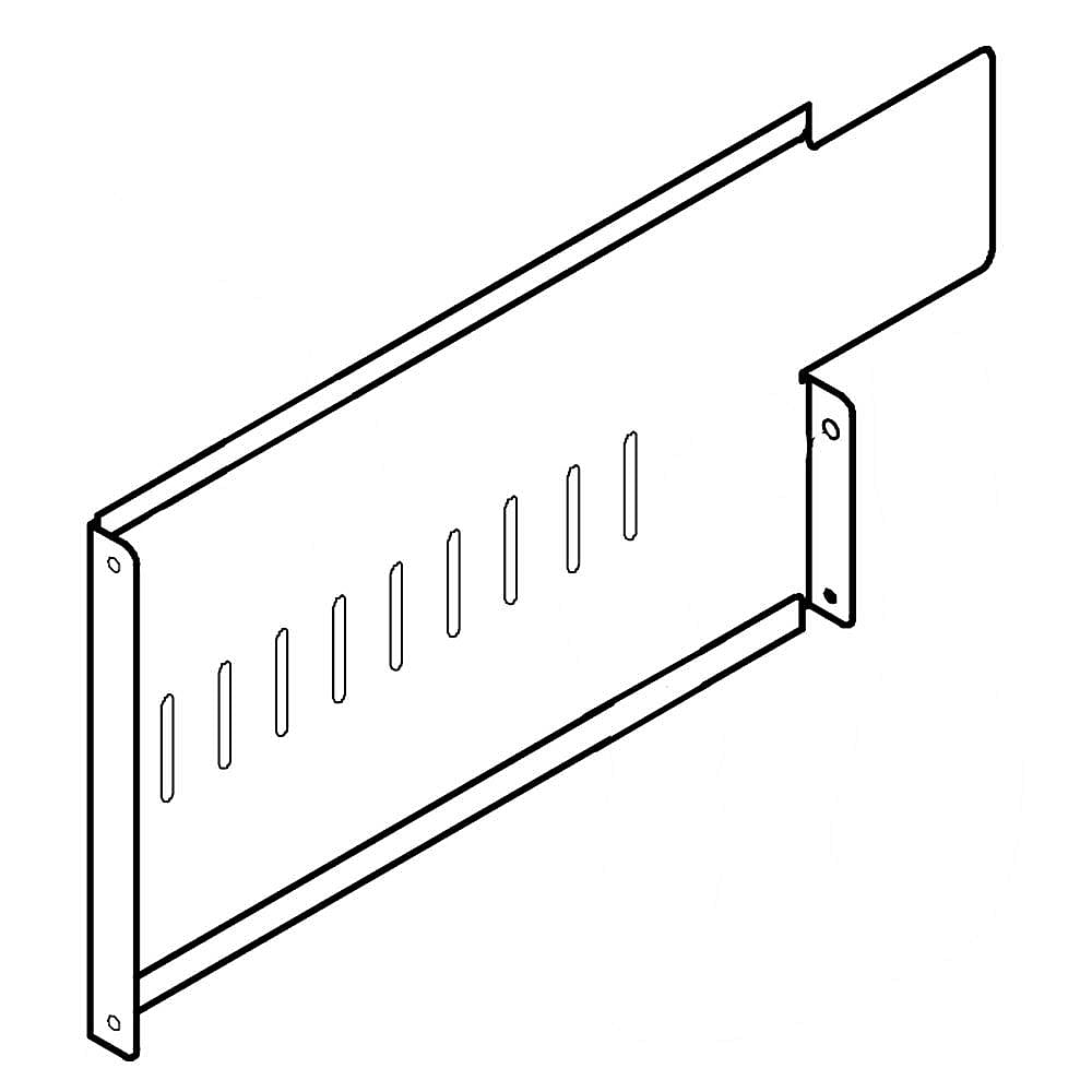 Jenn-Air Part #w10270489, Refrigerator Drawer Partition | 16.00 x 0.10 x 8.00