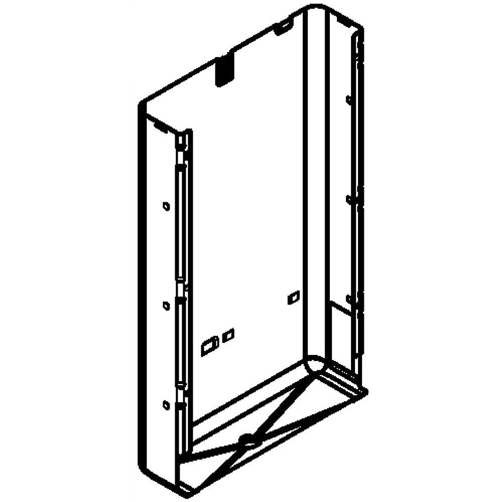 Part #w10274575, Refrigerator Heat Shield / 13.50 x 10.00 x 4.00