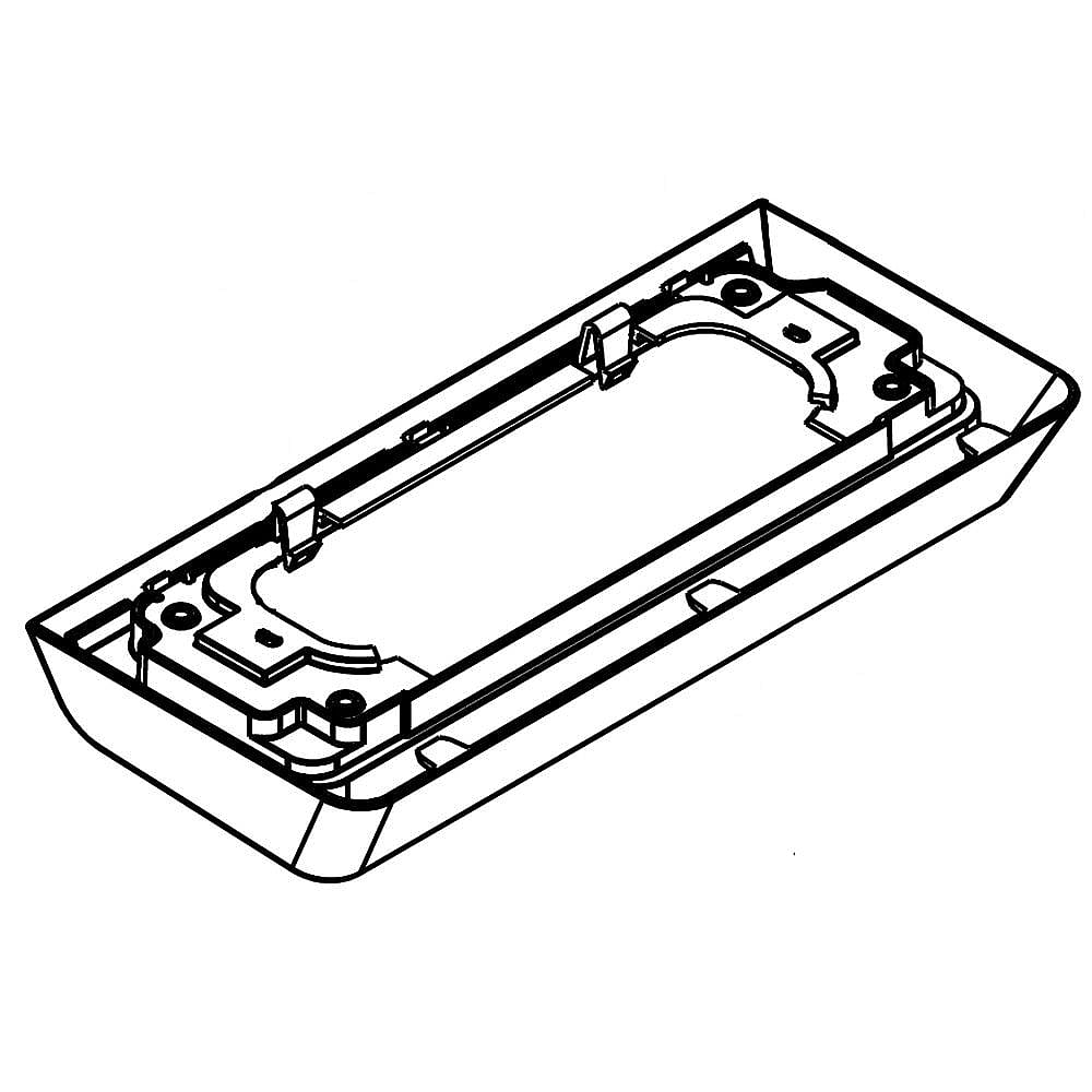 Part #w10280178, Kitchenaid Refrigerator Trim / 12.00 x 6.00 x 2.00