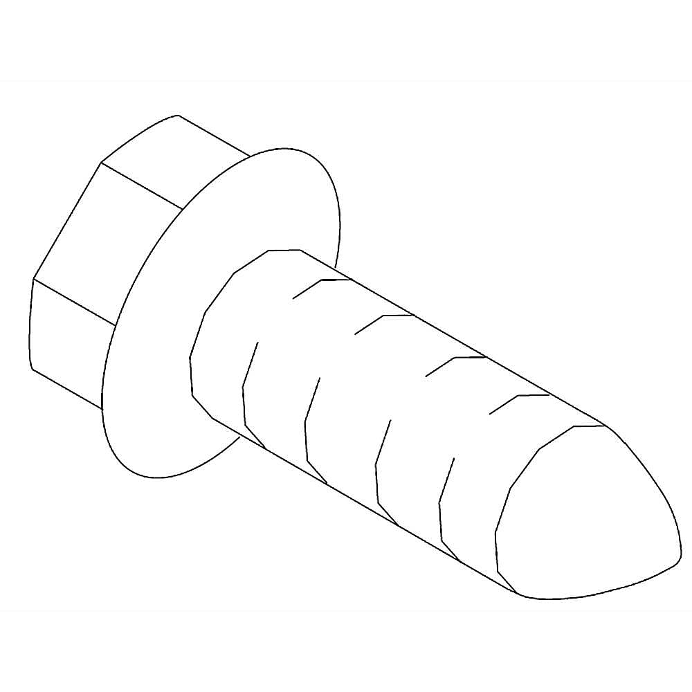 KitchenAid Part #w10281318, Screw | 0.75 x 0.25 x 0.25