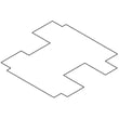 Refrigerator Cabinet Base for KitchenAid KDDC24CVS01 - Part W10281542