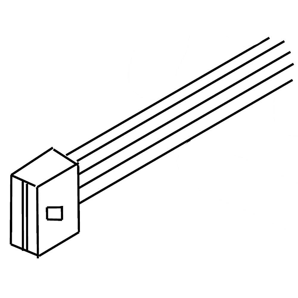 Photo of KitchenAid Part #w10281551, Refrigerator Wire Harness | 6.00 x 6.00 x 1.00 from Repair Parts Direct
