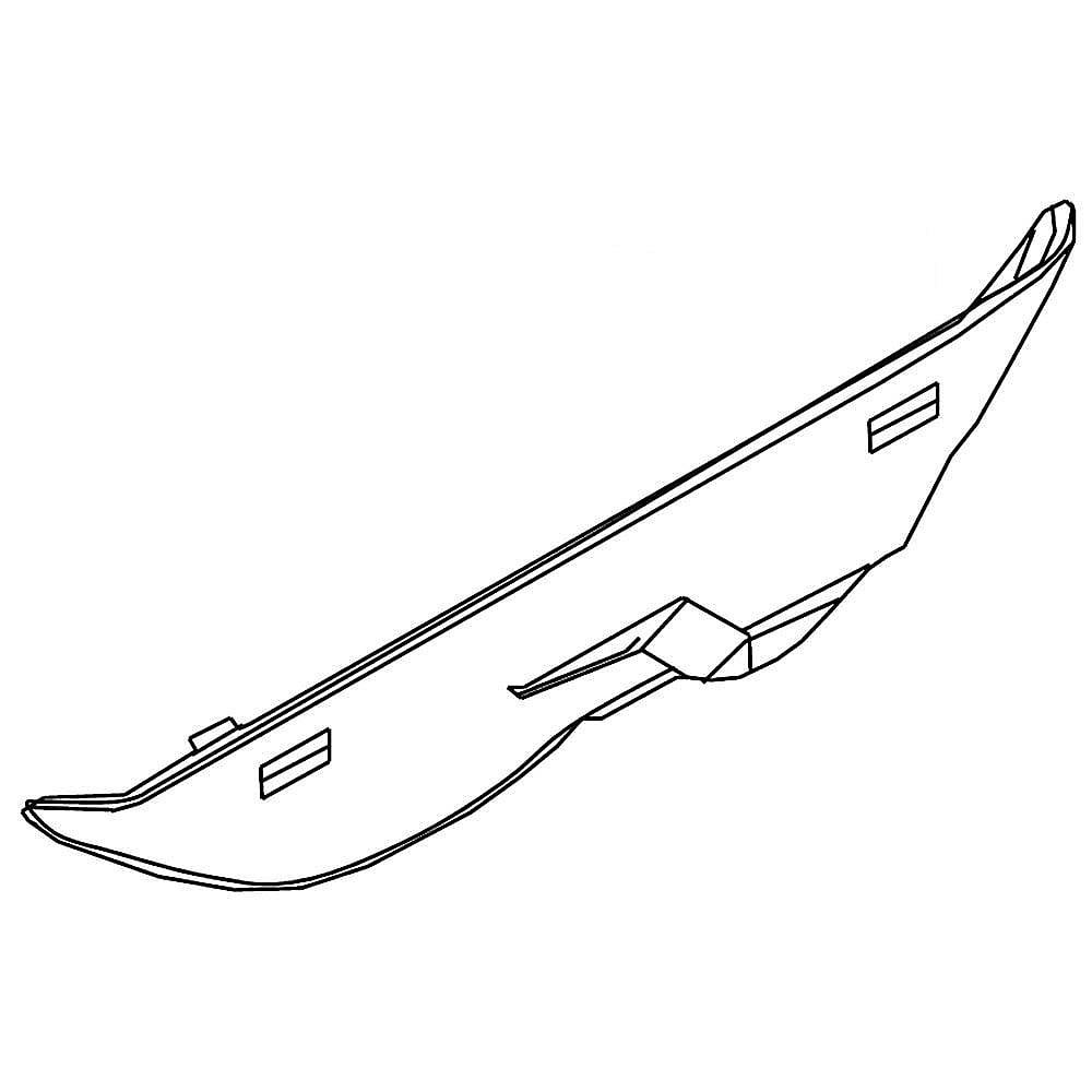 Part #w10281552, Refrigerator Ice Maker Shut-Off Arm Extension / 9.12 x 1.75 x 0.87