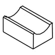Refrigerator Block for KitchenAid KDDC24CVS01 - Part W10281561