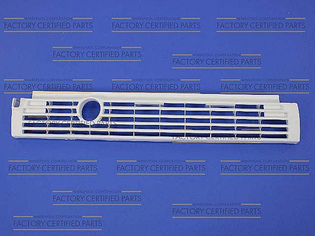 Photo of GE Part #w10802713, Refrigerator Toe Grille | 6.50 x 3.25 x 36.00 from Repair Parts Direct