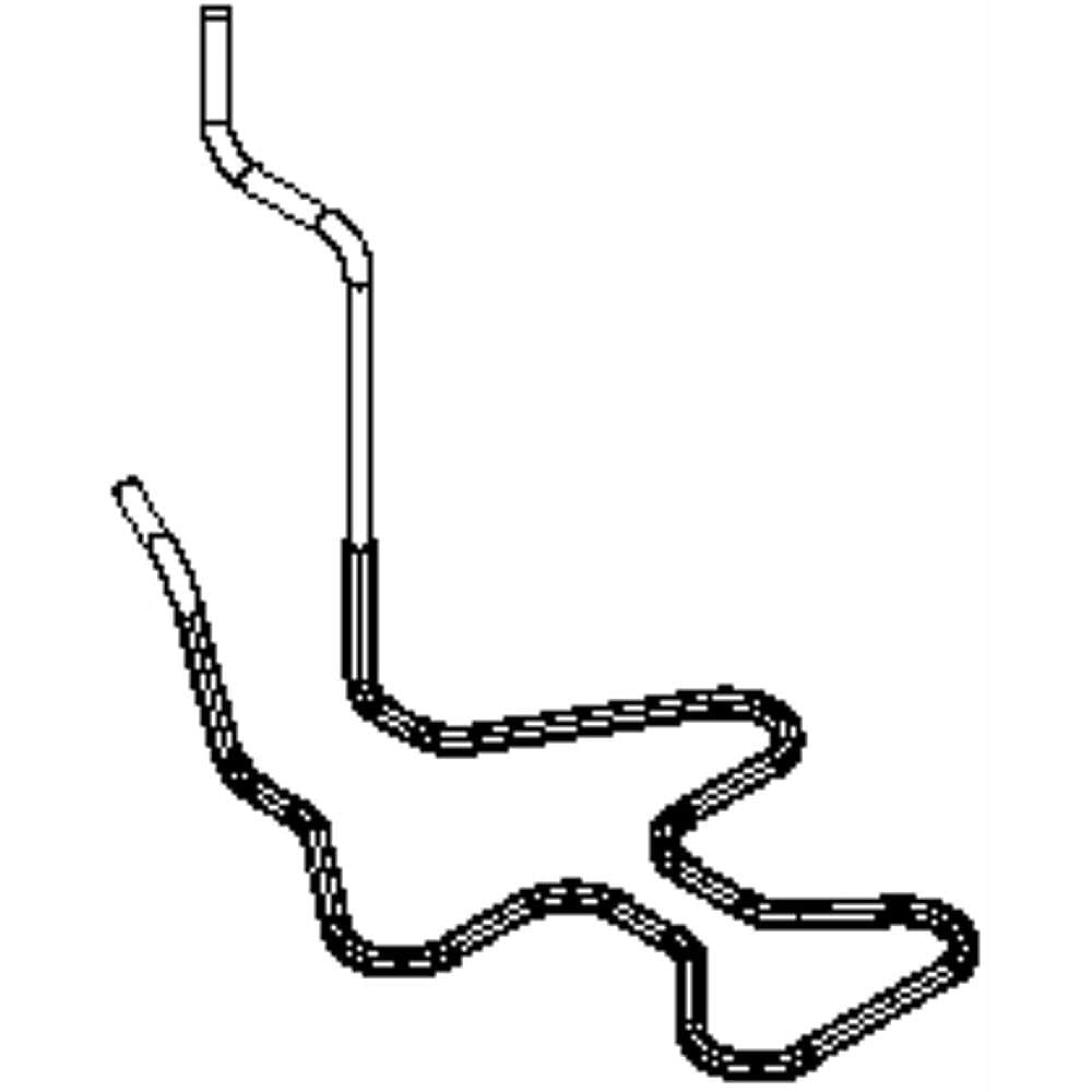 Part #w10289687, Inglis Refrigerator Tube / 8.75 x 6.50 x 7.00