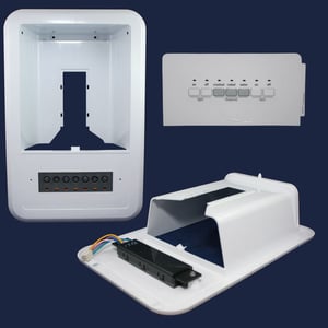Refrigerator Dispenser Display Assembly (white) W10300203