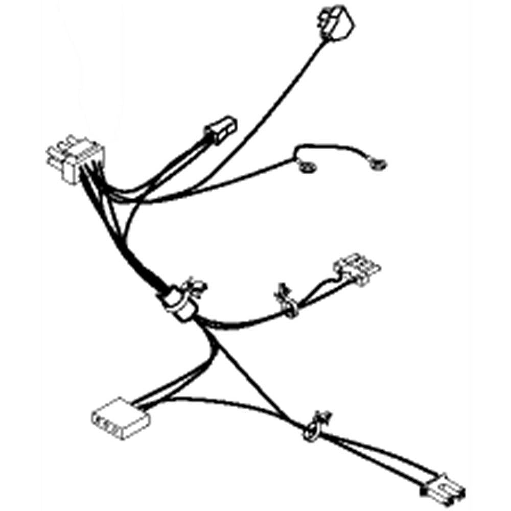 KitchenAid Part #w10303788, Refrigerator Wire Harness | 9.00 x 8.00 x 7.00