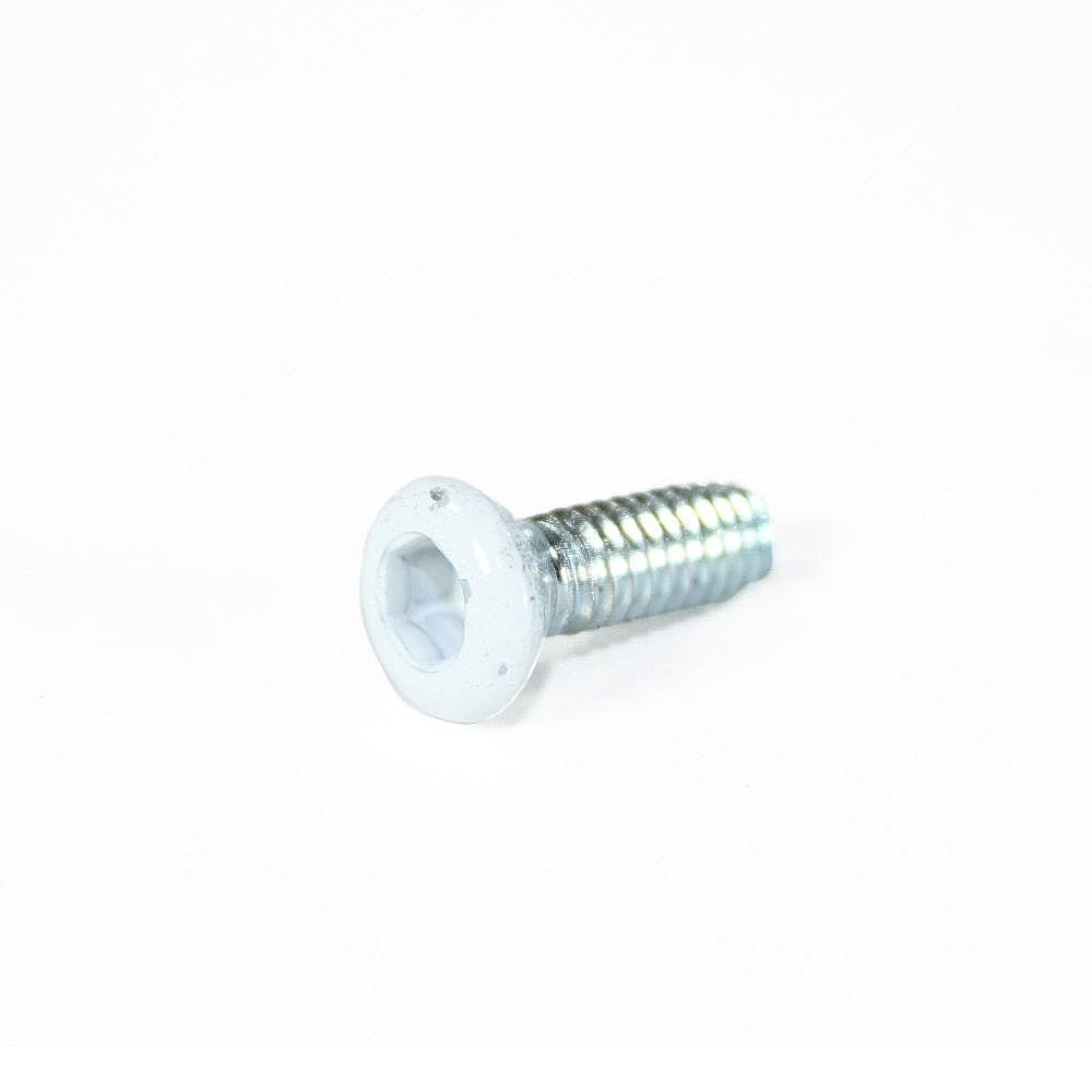 Part #wpw10308750, Refrigerator Door Hinge Screw (White) / 0.50 x 0.50 x 0.75