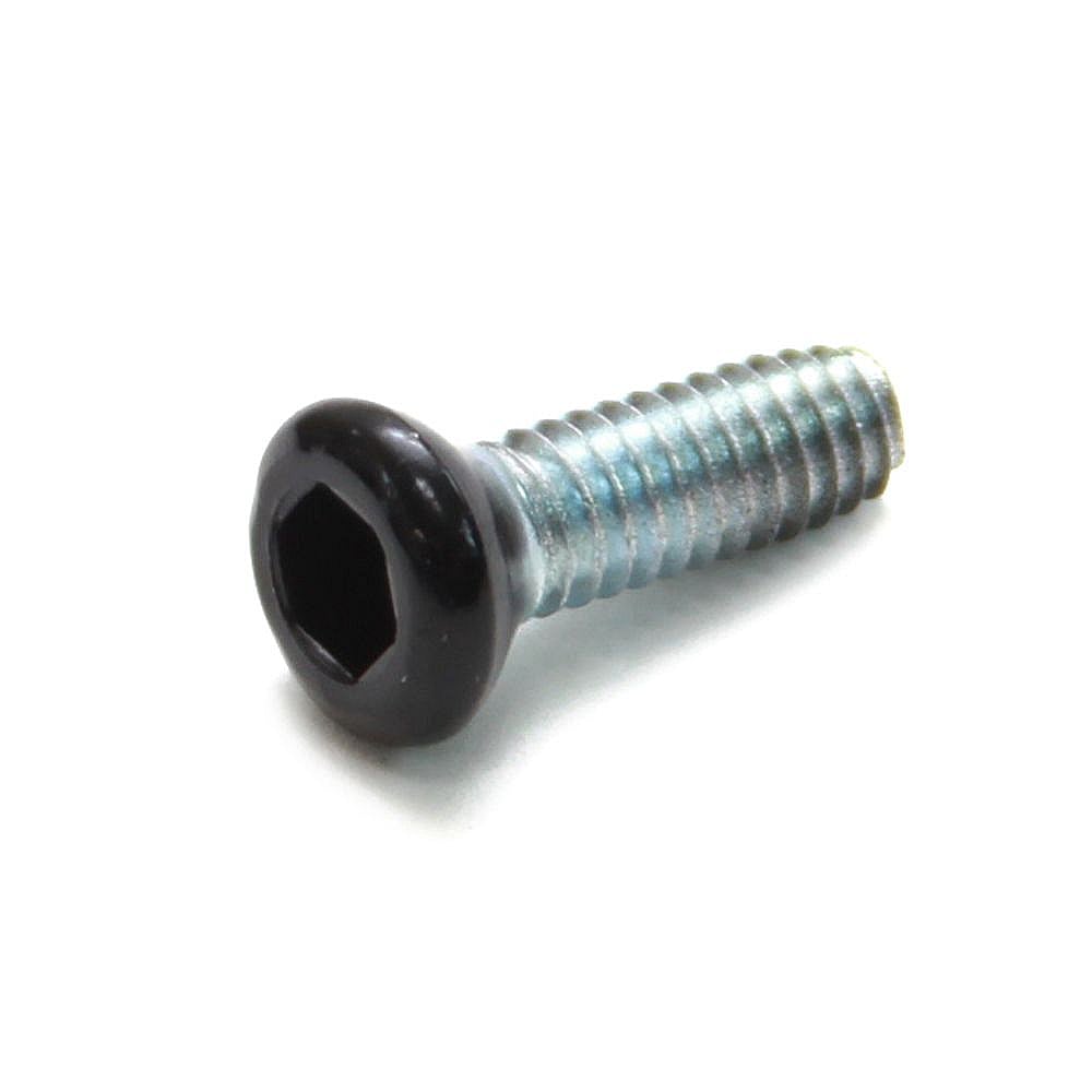 Part #wpw10308751, Refrigerator Door Hinge Screw (Black) (Replaces W10308751) / 0.62 x 0.37 x 0.37
