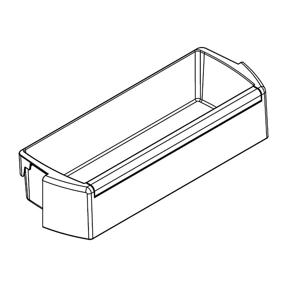 Part #w10309878, Ikea Refrigerator Cantilever Bin / 12.00 x 5.50 x 2.75
