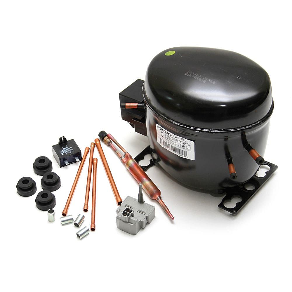 Photo of Refrigerator Compressor from Repair Parts Direct