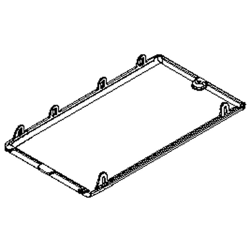 Part #w10311756, Refrigerator Light Cover / 12.50 x 7.00 x 1.00