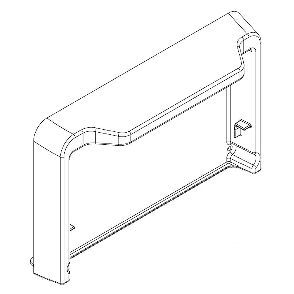 Part #w10314925, Ikea Refrigerator Cantilever Bin / 1.80 x 1.20 x 1.30