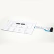 Refrigerator Dispenser Membrane Switch for Whirlpool GI5FVAXVB00 - Part W10882877