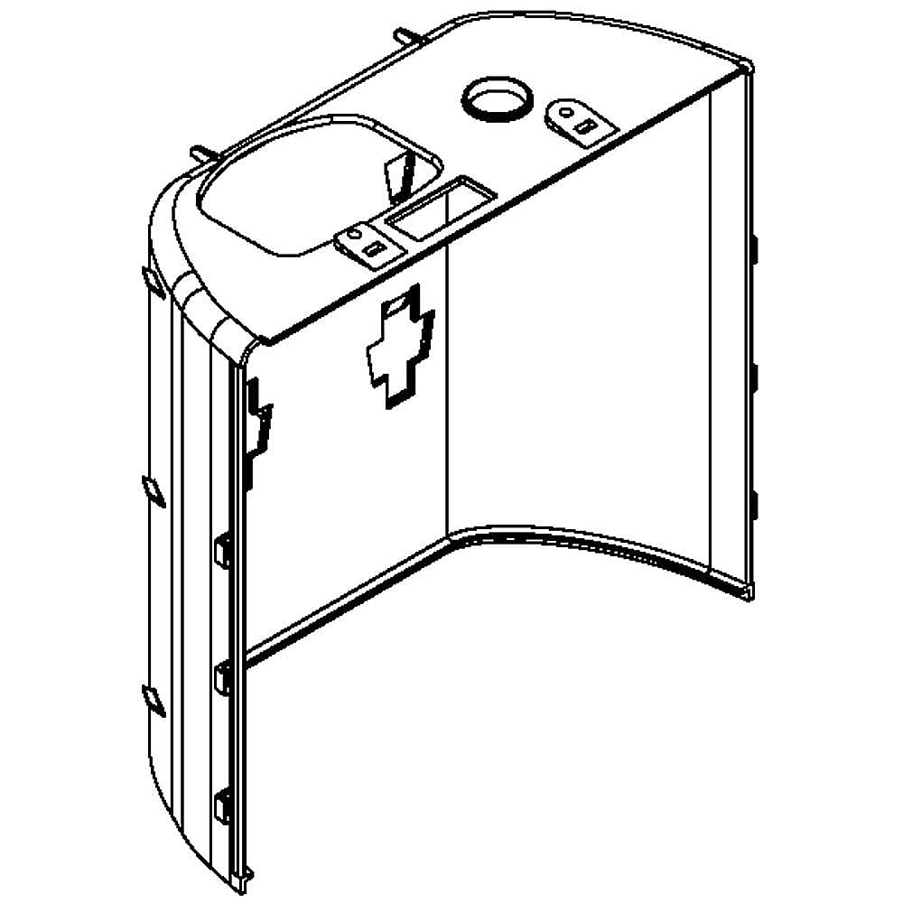 Refrigerator Dispenser Liner