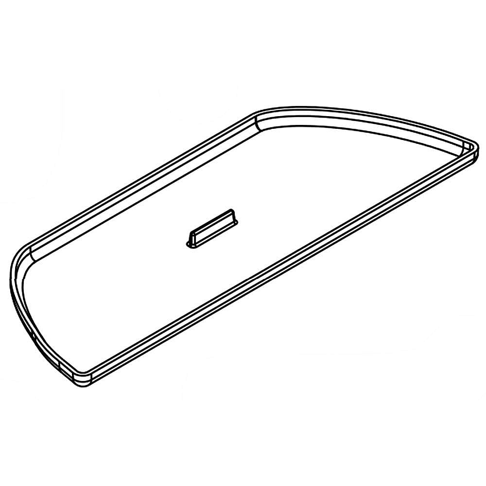 Part #w10317275, Refrigerator Drip Tray / 3.25 x 9.25 x 0.25
