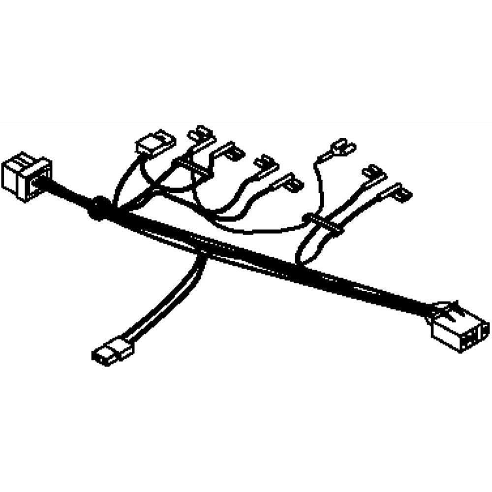 Part #w10318068, Refrigerator Control Box Wire Assembly / 14.50 x 2.50 x 1.00