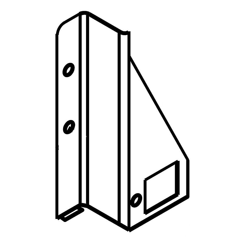 Part #w10321055, Refrigerator Bracket / 14.00 x 3.50 x 4.00