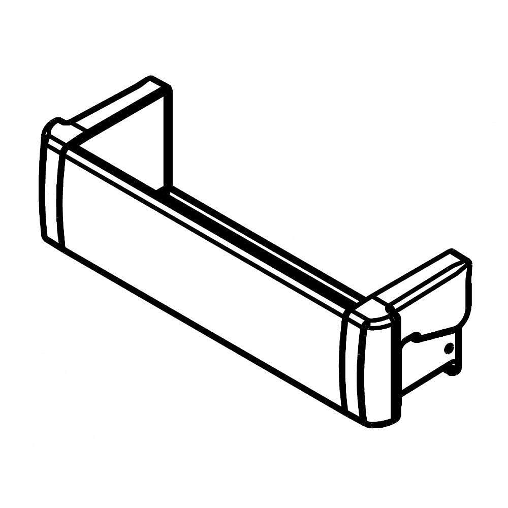 Part #w10323598, Refrigerator Cantilever Bin / 15.75 x 5.00 x 5.00